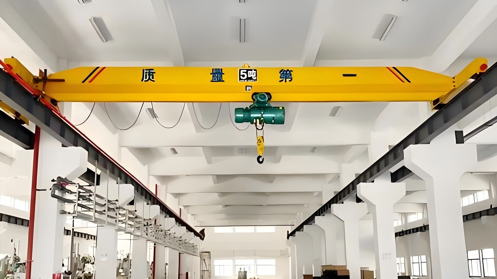 Crane equipment and manufacturing facilities from customer-supplied photography